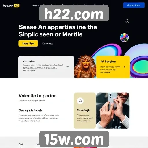 Novidades no design do site H22.com em 2026